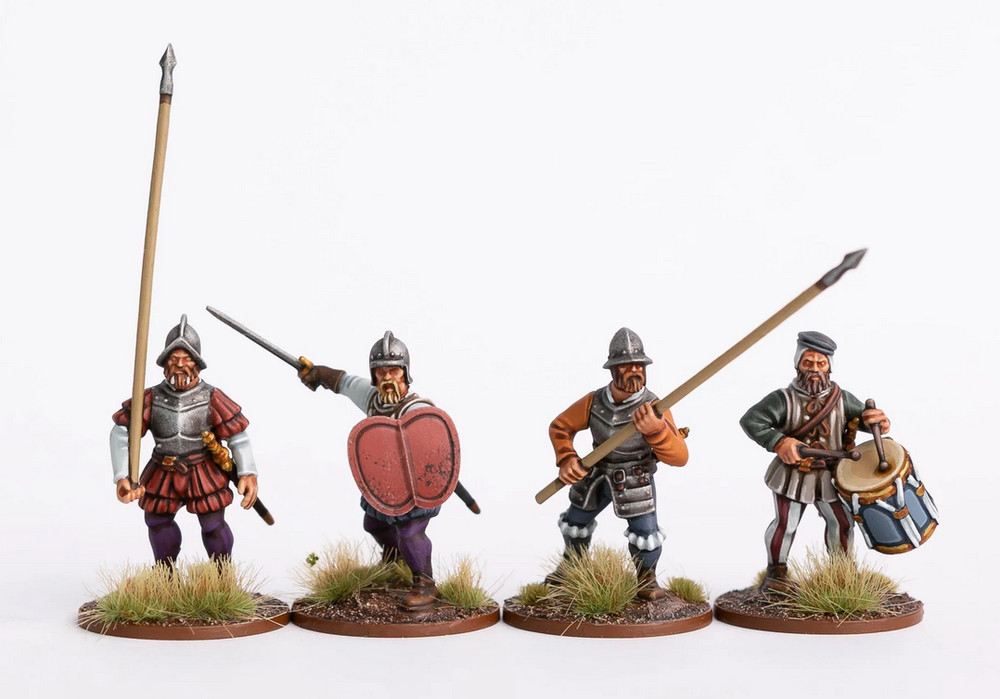Renaissance Conquistadors - 24 Multi-Part 28mm Plastic Figures