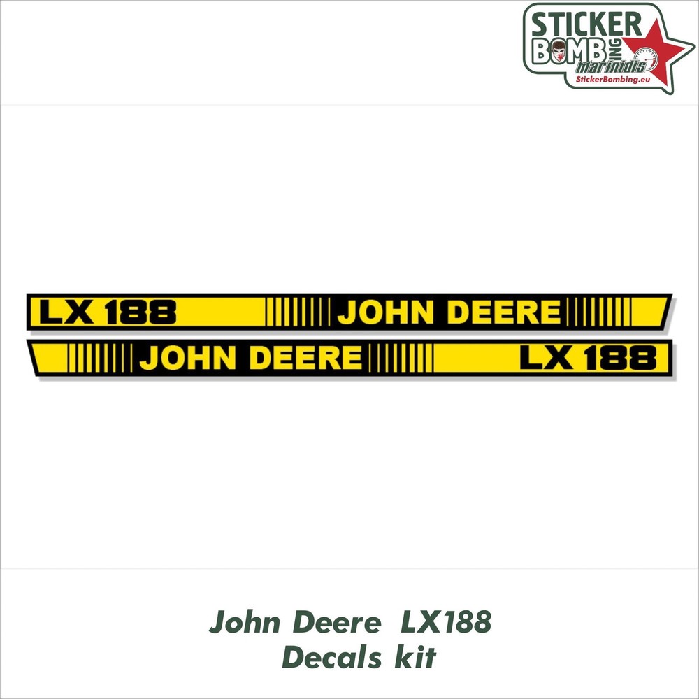 New! John Deere LX188 Decals Kit