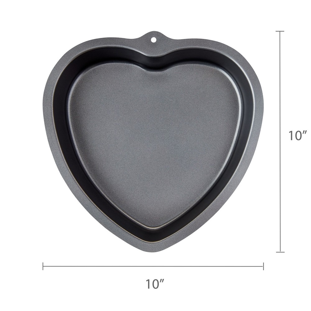 10" Heart Carbon Steel Cake Pan