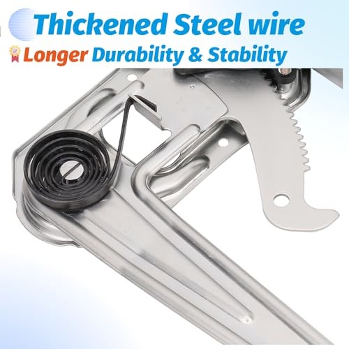 Front Right Passenger Side Power Window Regulator with Motor Compatible with