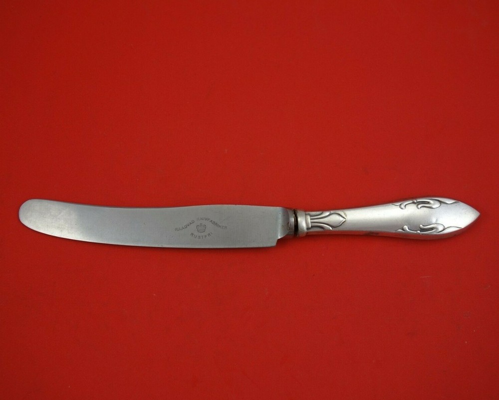 Shared Lily by Frigast Danish Sterling Silver Dinner Knife 9 3/4" Flatware