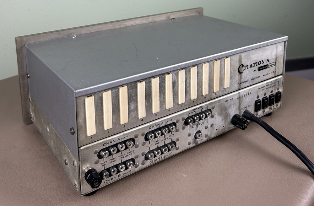 HARMAN KARDON CITATION A STEREO PREAMP