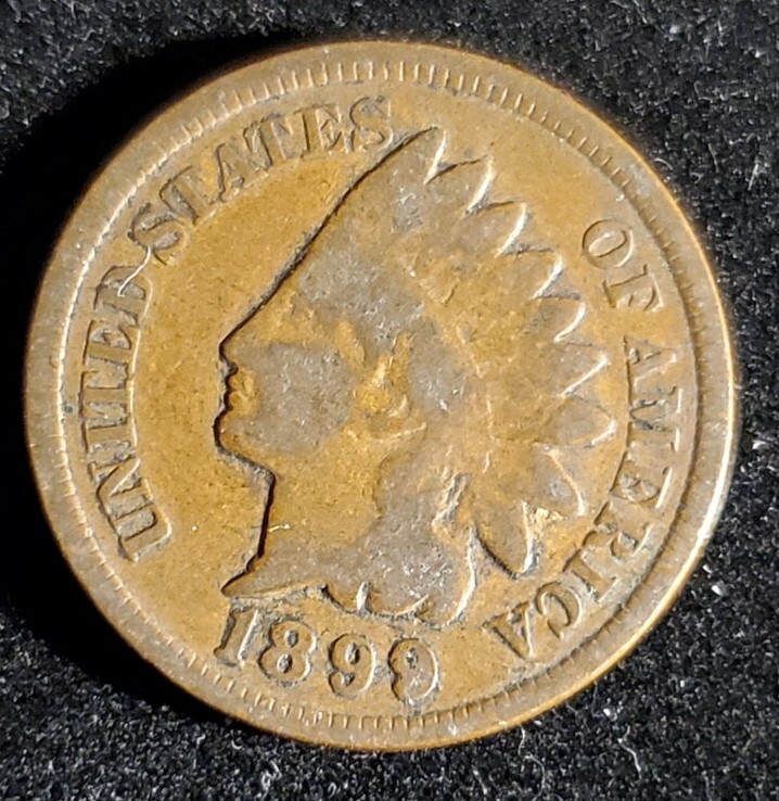 1899 INDIAN HEAD CENT our t2188