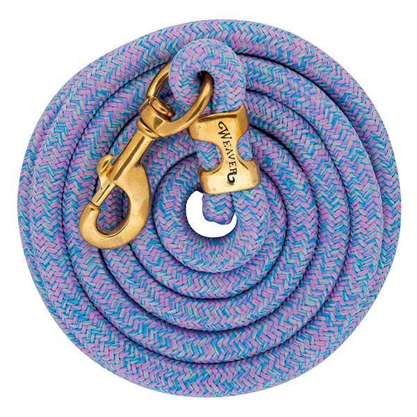 Poly Lead Rope with Solid Brass Snap