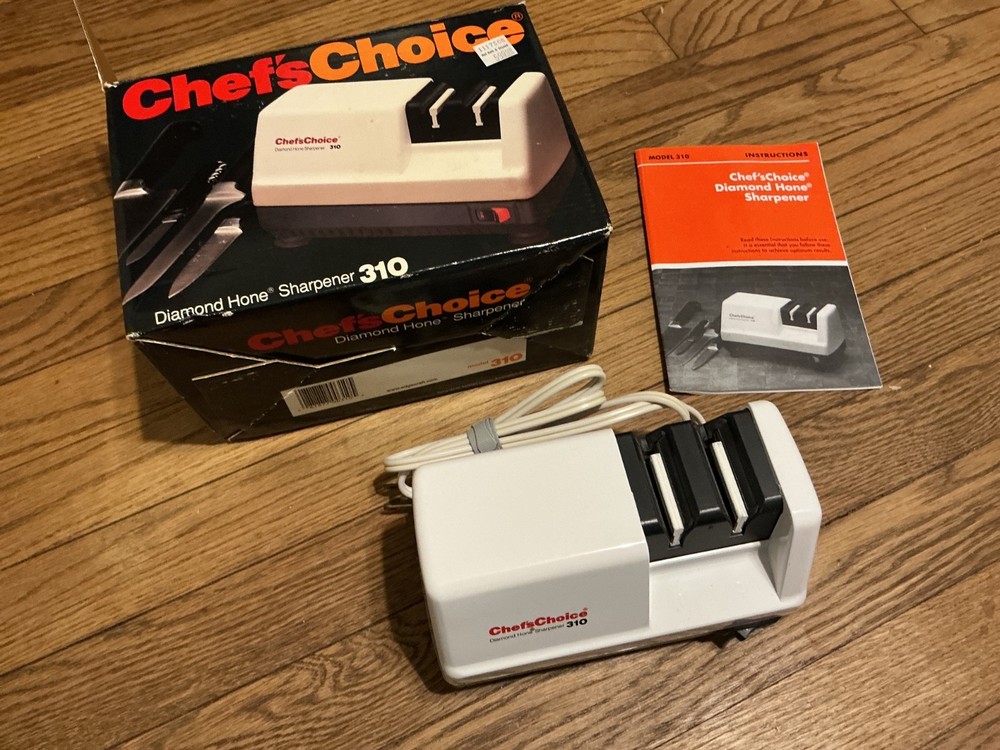 Chef's Choice Diamond Hone Sharpener Model 310 White - TESTED