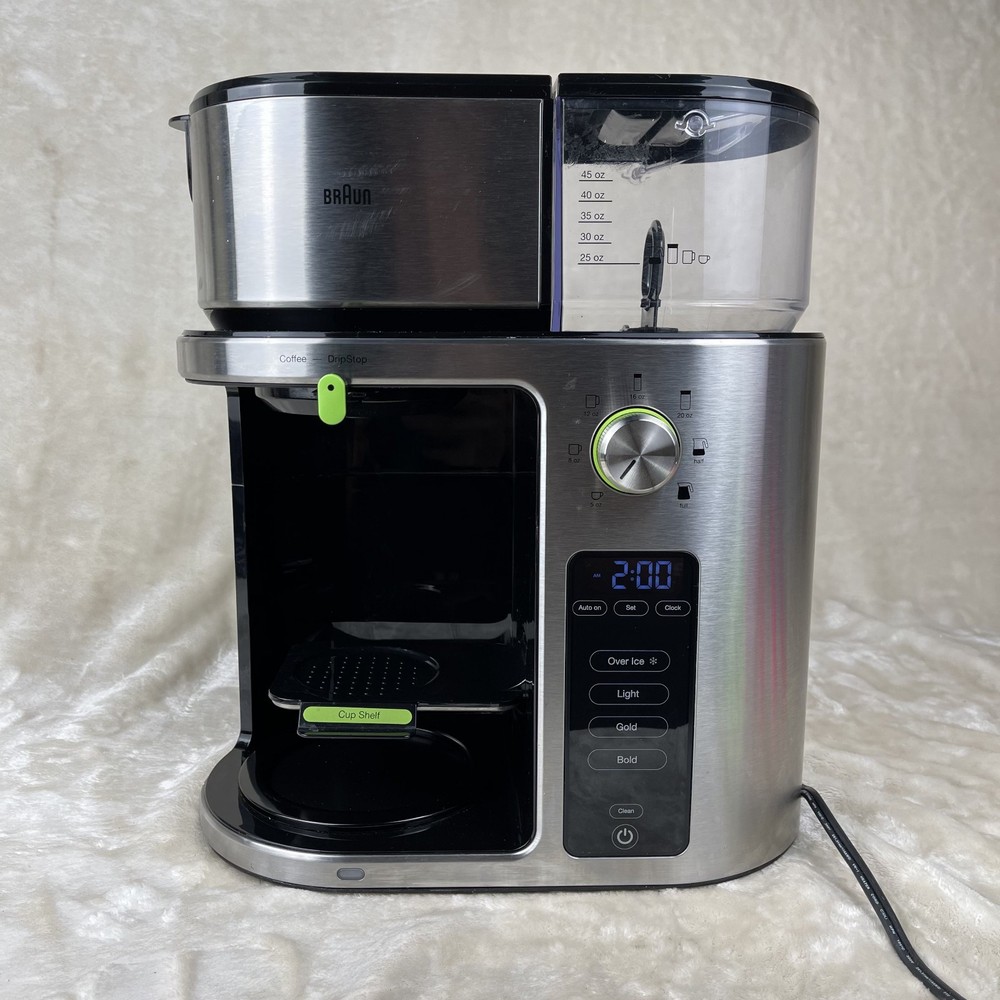 Braun MultiServe Coffee Maker KF901AN (Tested)
