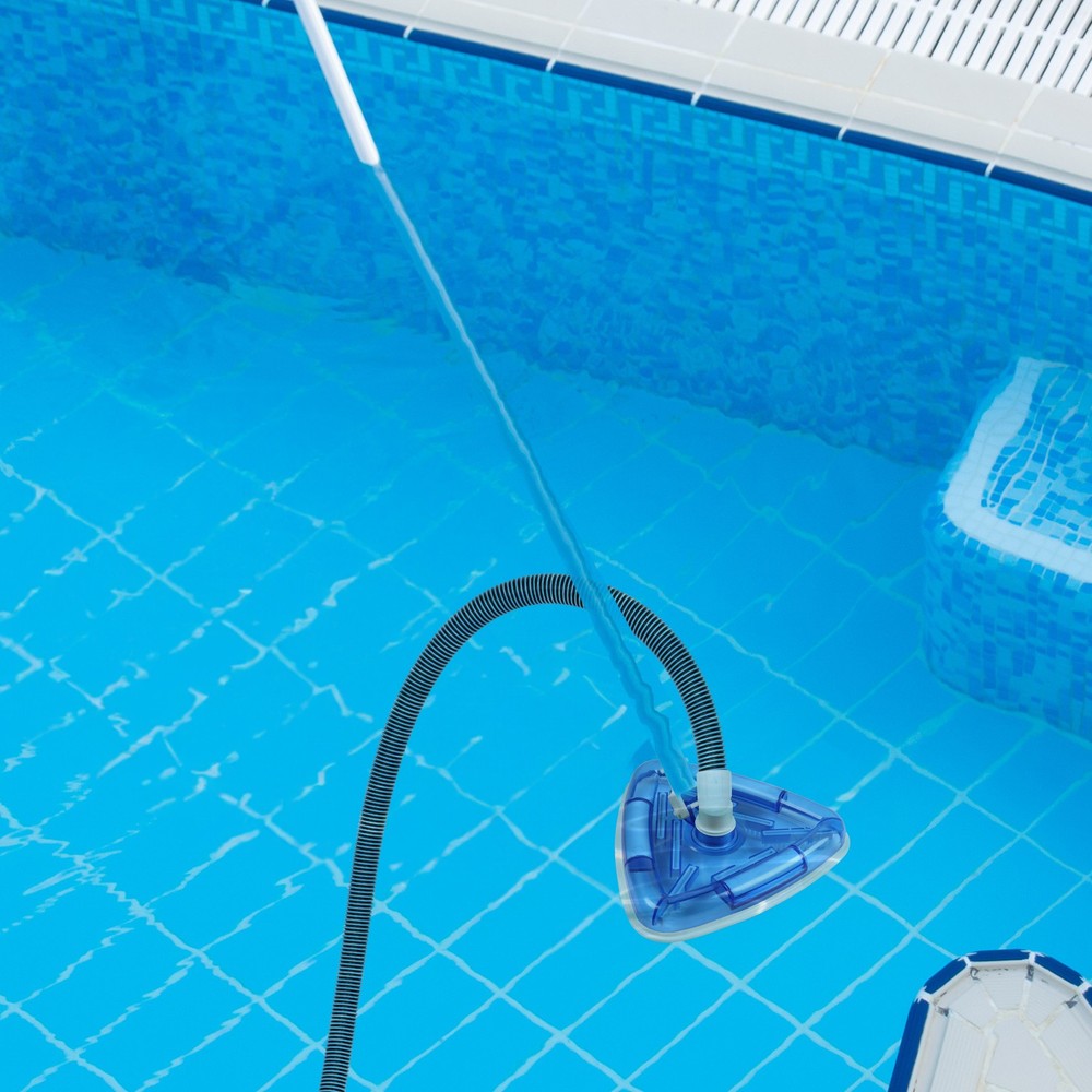 Swimming Pool Vacuum Head Clear View, Transparent Triangle with Connection Pool
