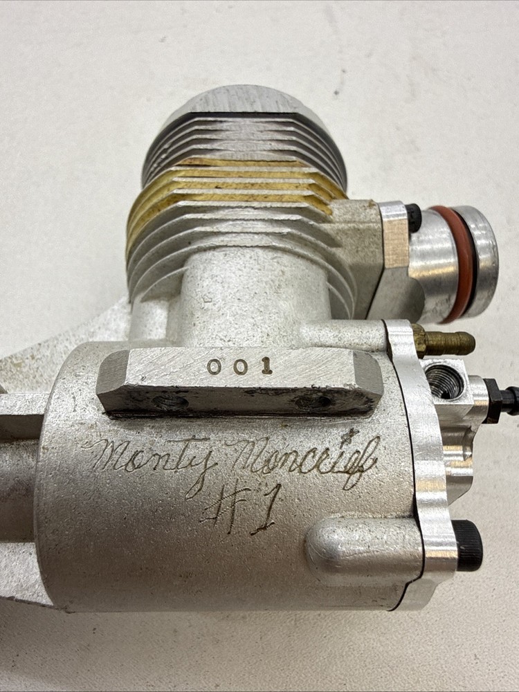 Nelson .40 Nitro Pylon Control Line-Free Flight Model Airplane Rear Engine M6