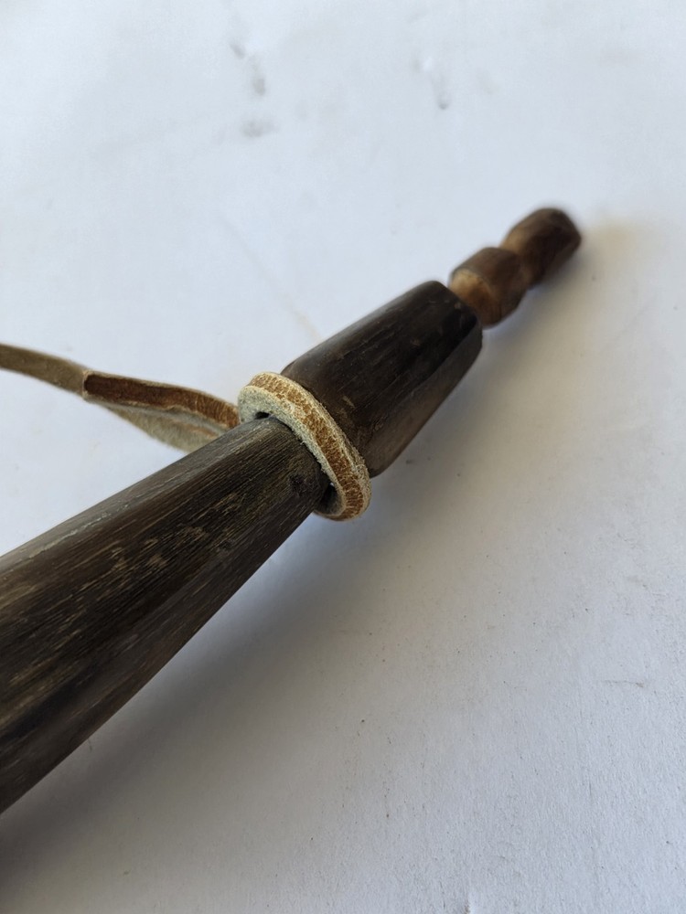 2-Antique Powder Horn