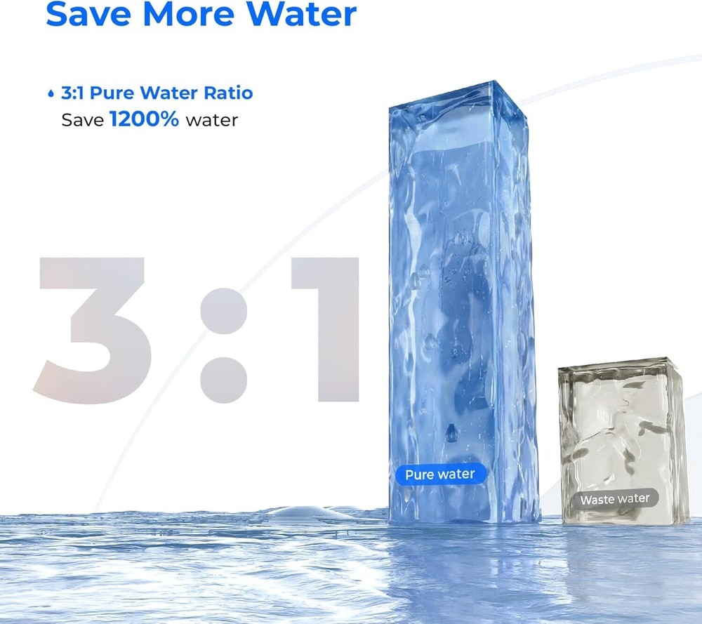 Waterdrop WD-A2RF Filter,Replacement for WD-A2 Countertop Reverse Osmosis System