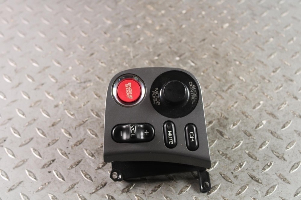 00-09 S2000 Grey Dashboard Dash Audio Control Push Start Ignition Switch Panel