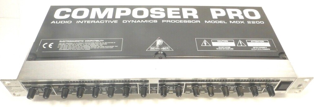 BEHRINGER COMPOSER PRO MDX2200  - Tested / Working