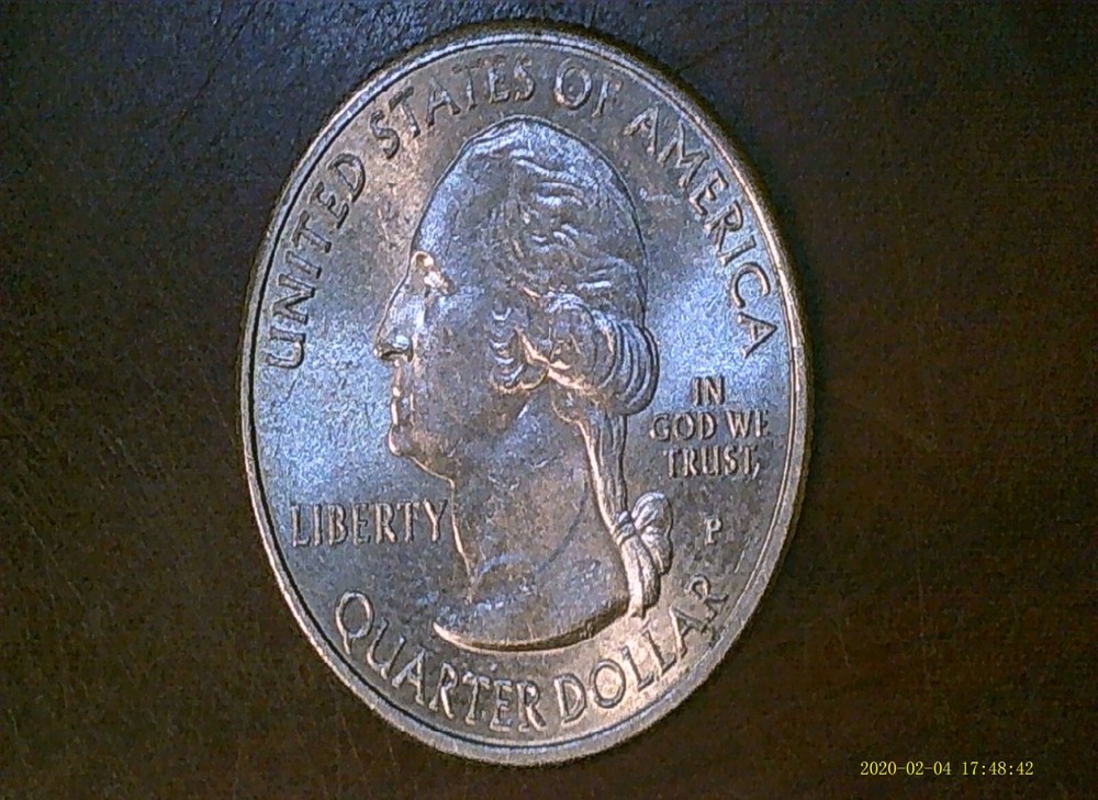 2018-P Pictured Rocks DDR Misaligned Strike Error Coin