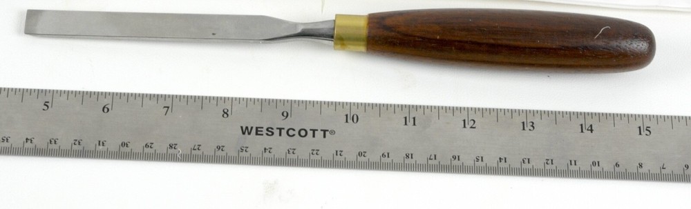 Crown 1/2" Rosewood Bench Chisel - NOS