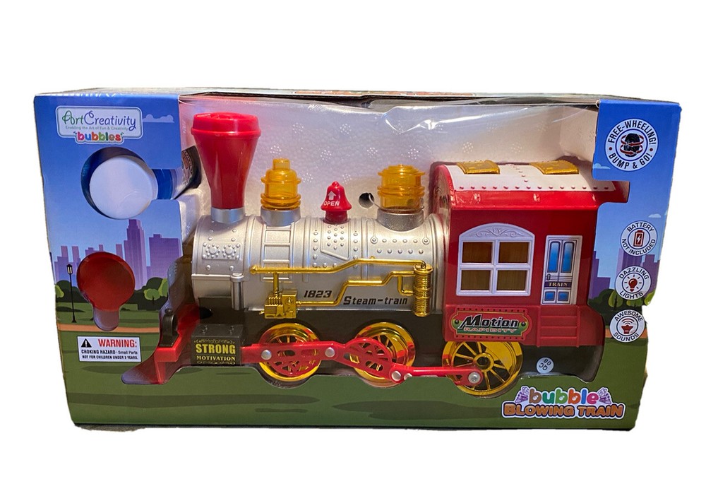 ArtCreativity Bubble Blowing Train