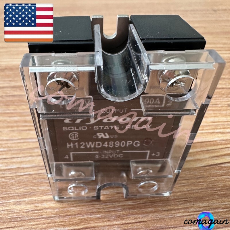 Solid State Relay For Crydom H12WD4890PG Module 4-32VDC 90A Load 600VDC