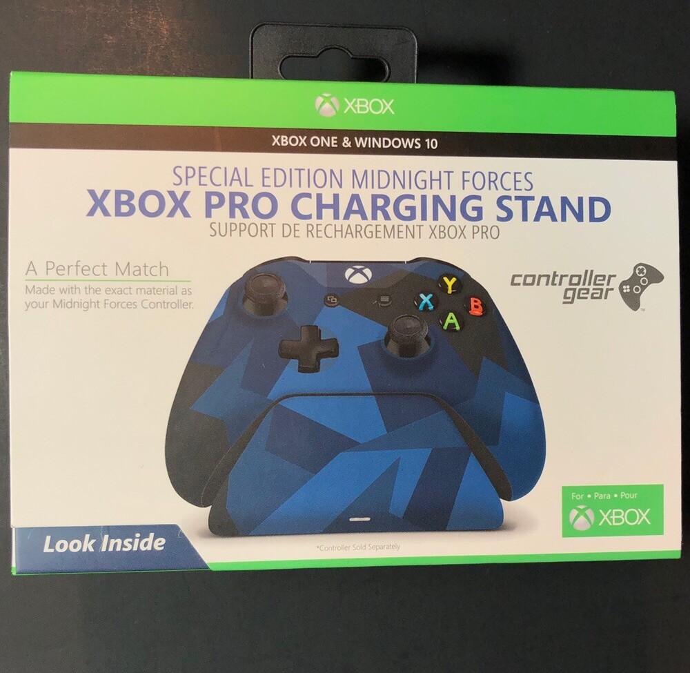 Controller Gear XBOX ONE Pro Charging Stand ONLY [ Midnight Forces Edition ] NEW