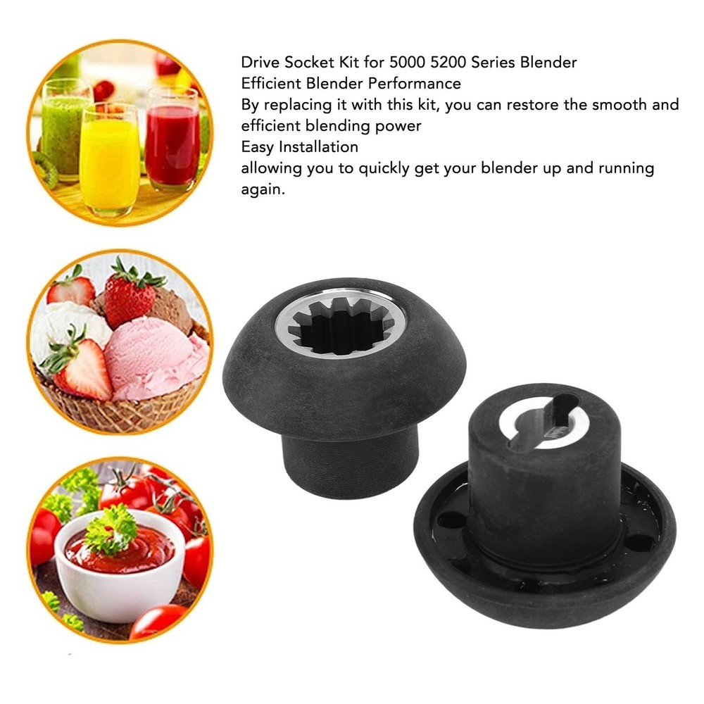 2pcs Replacement Part Blender Drive Socket Kit For 5000 5200 Series NY