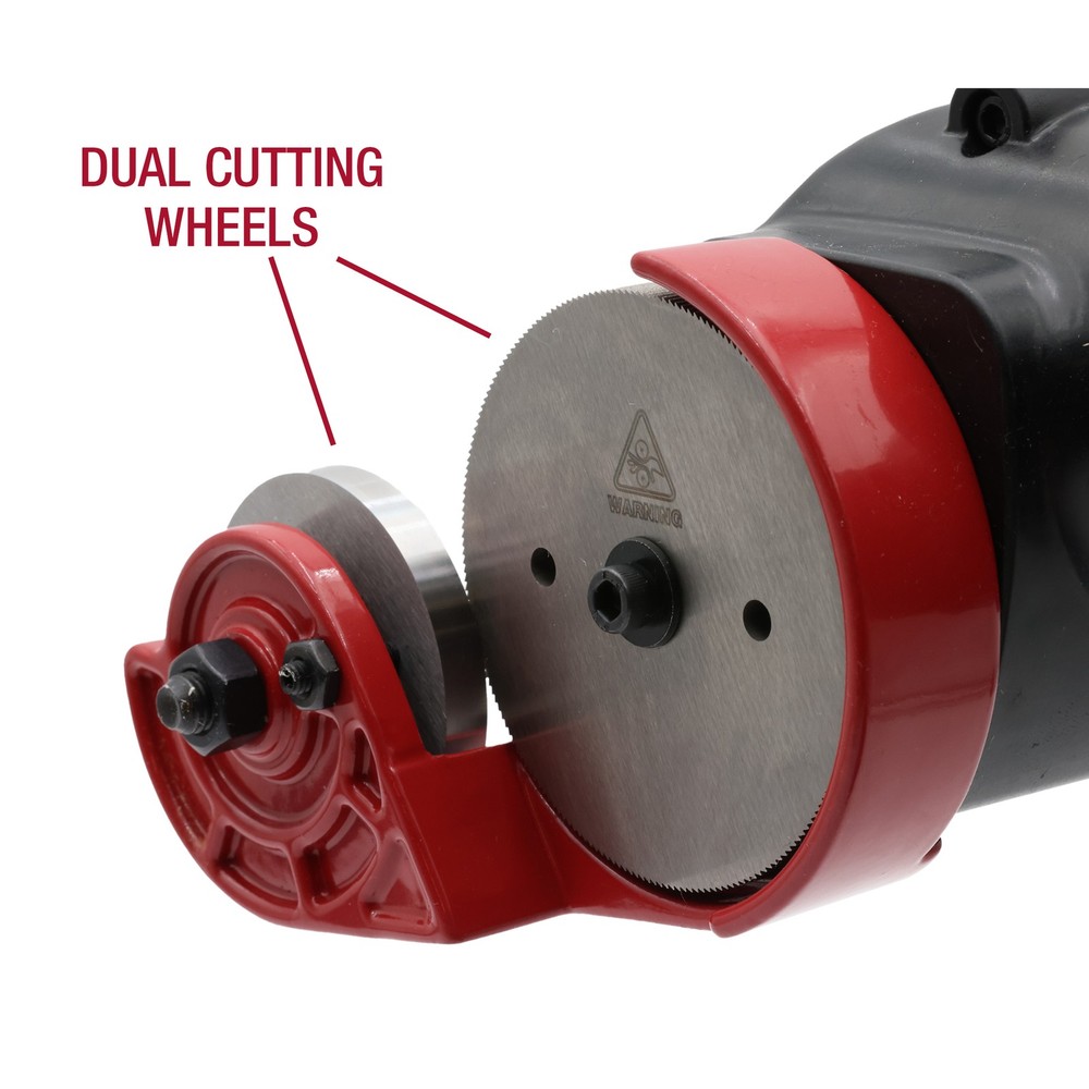 Malco TurboShear TSPC1 Rotary Panel Cutter – Drill Attachment for Cutting