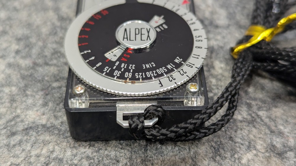 🔥Works🔥 Vintage Alpex Light Exposure Meter