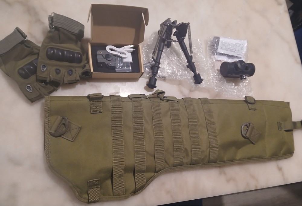 Olive Green Polyester Rifle Soft Case Durable Tactical Accessories