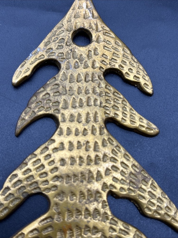 Brass Tree Wall Hook Coat Key Stocking Wreath Everyday Tree Shaped Hook