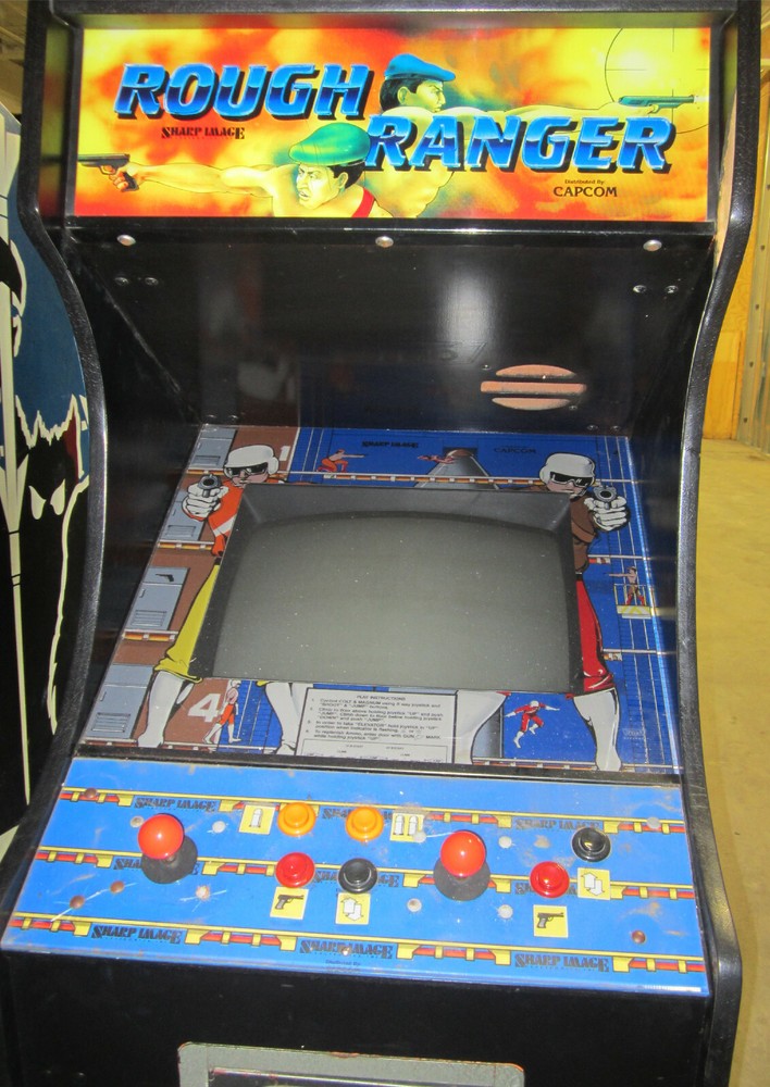 ROUGH RANGER ARCADE MACHINE by CAPCOM 1988 (Excellent Condition)