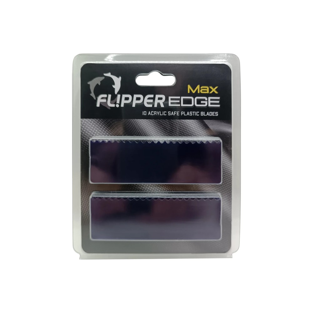 Flipper Edge Max ABS Plastic Replacement Blade for Acrylic Tanks  (10 Pack)
