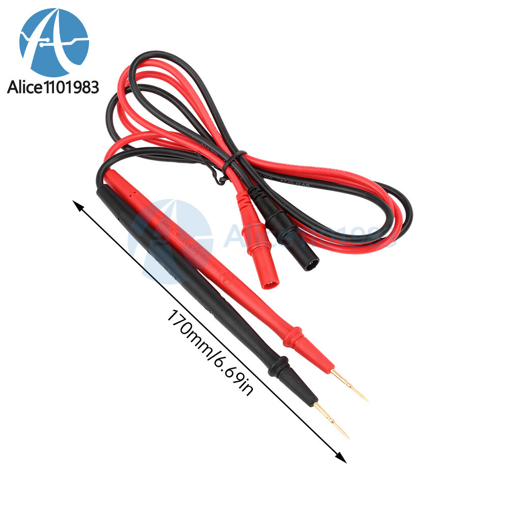 Multimeter Tester Cable Multi Meter Test Lead Probe Wire Pen Cable Needle Tip
