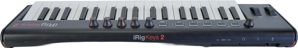 IK Multimedia iRig Keys 2 37-Mini Key Controller for iPhone, iPad and Mac/PC
