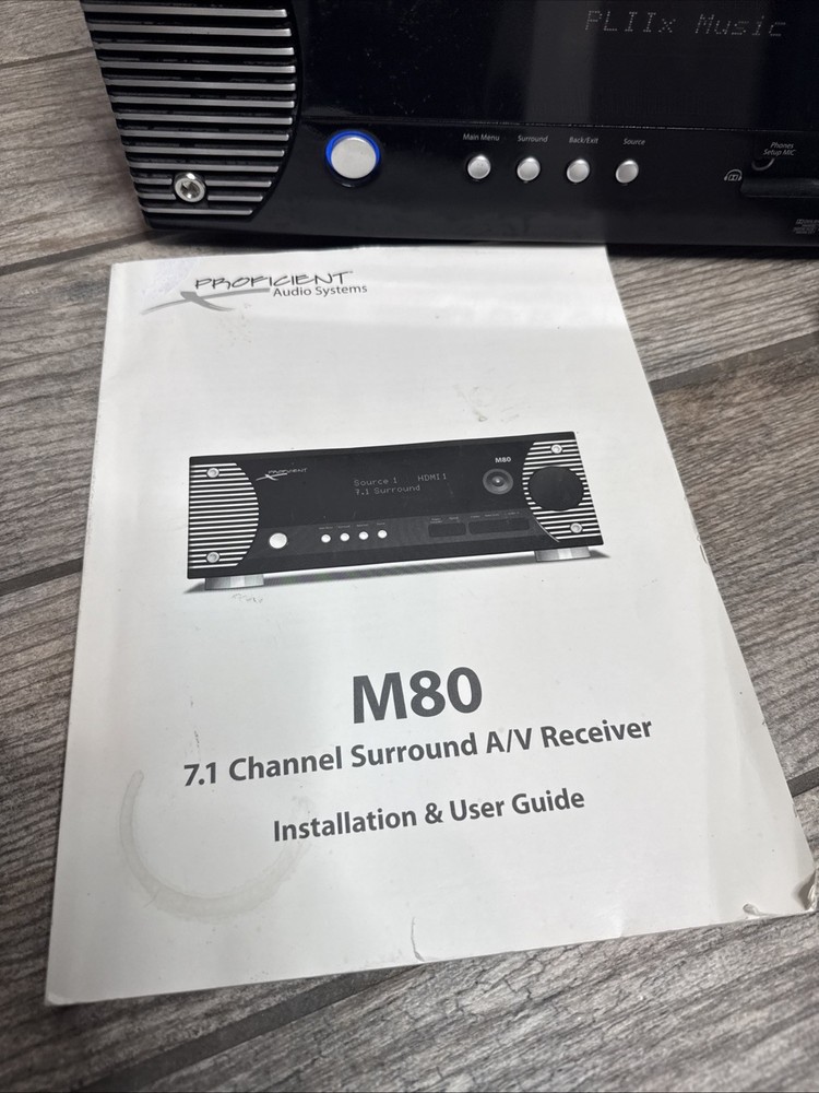 Proficient M80 Audio / Video Receiver