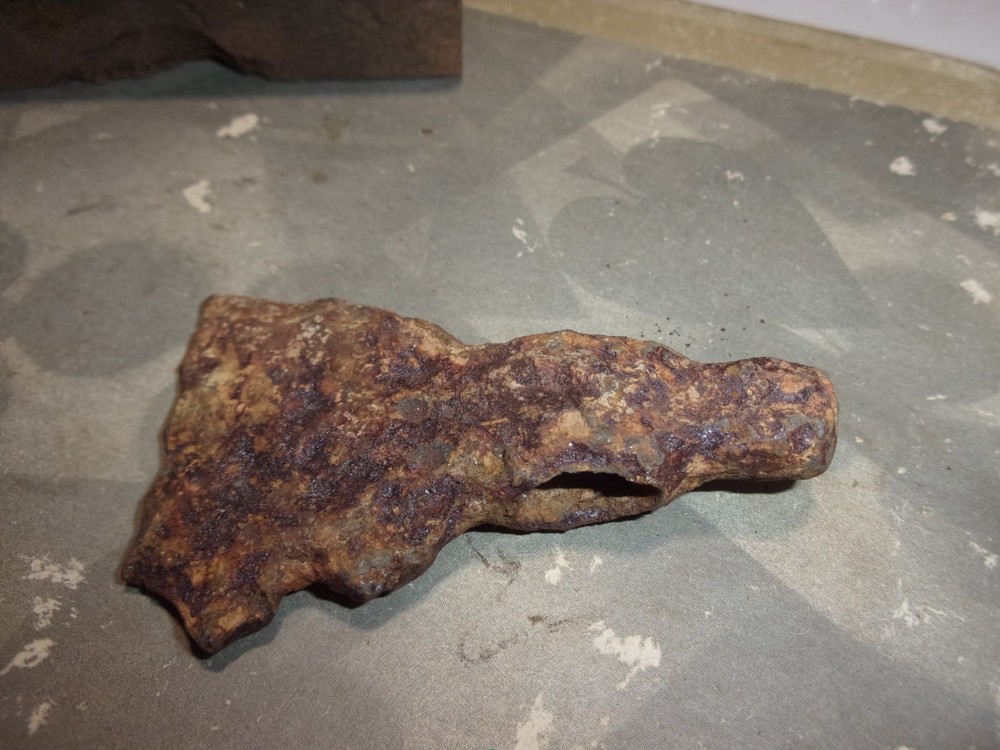Primitive Old iron Axe Hammer head artifact