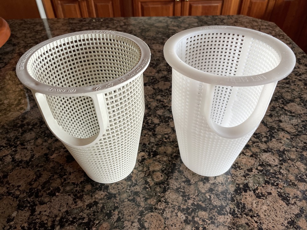 PENTAIR pool Strainer (2) Baskets # 070387