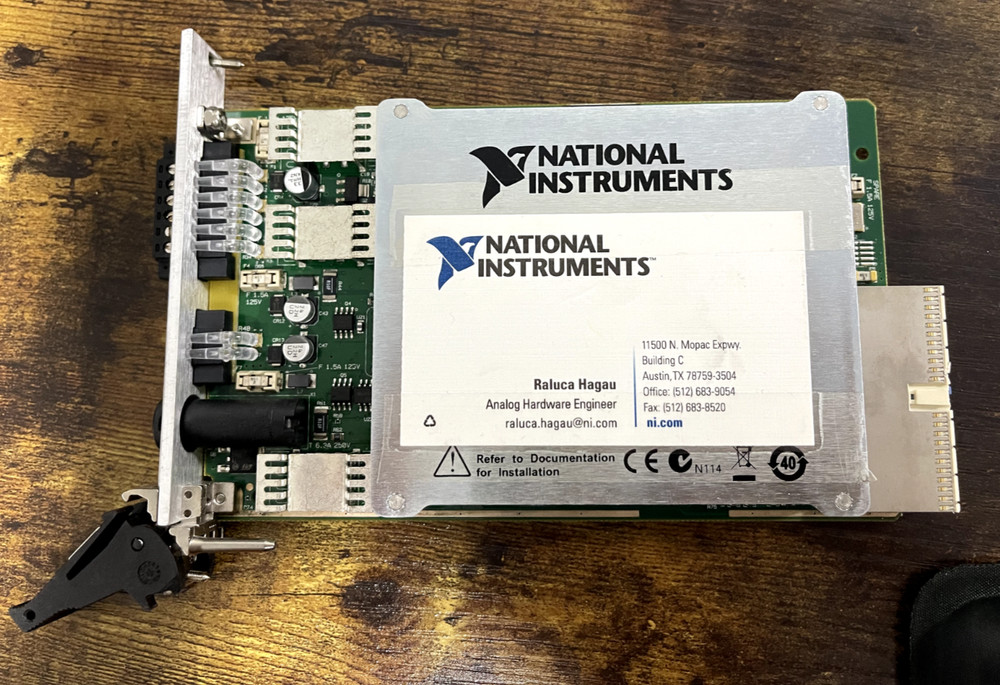 National Instruments NI PXI-4110 Programmable Power Supply Module
