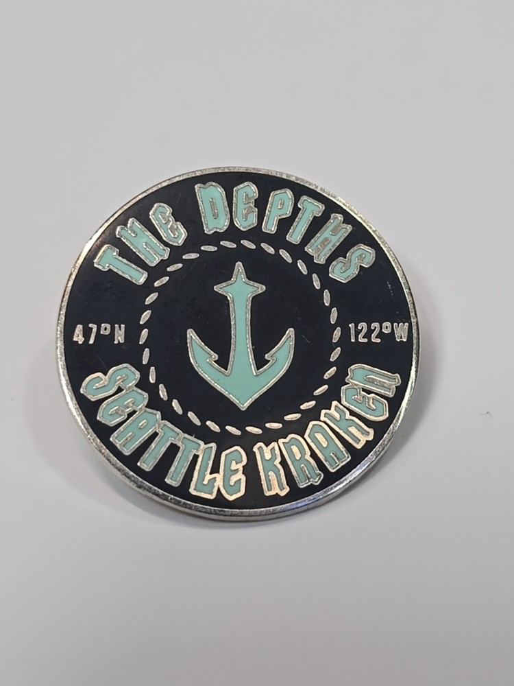 Seattle Kraken The Depth Krew Lapel Pin