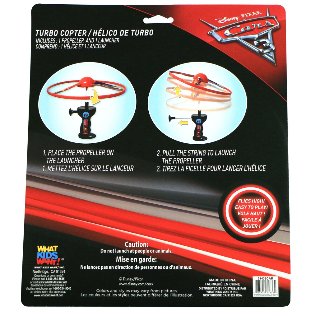 Disney Cars-3 Large Copter Launcher