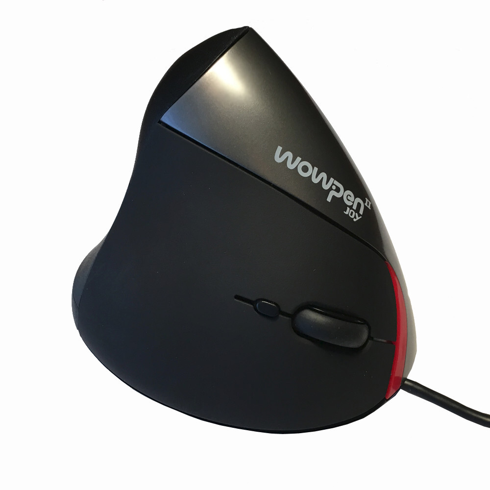 Ergoguys Wow Joy II Optical Mouse Wired-Silver