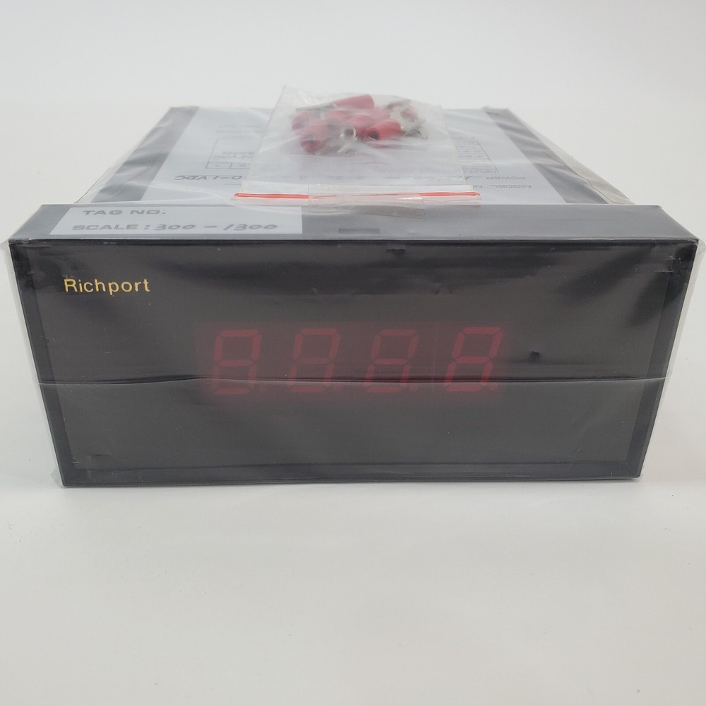 NEW Digital Panel Meter Model DPM-100P 300-1300 Richport