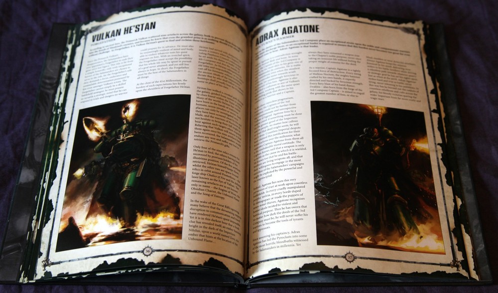 Warhammer 40k, Salamanders Codex Supplement, Hardback Edition, Games Workshop