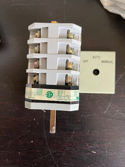 Electroswitch 20KD-908C8-17 Series 20 Rotary Switch NEW