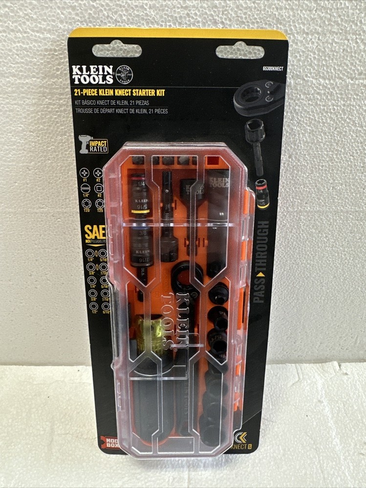 Klein Tools 21-Piece Klein Knect Starter Kit 65300KNECT