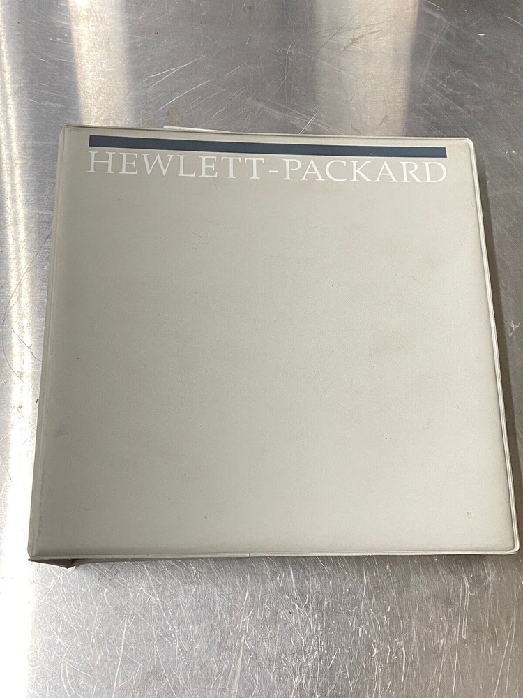 Hewlett Packard HP 3396 Series II Integrator - Users Guide / Instruction Manual