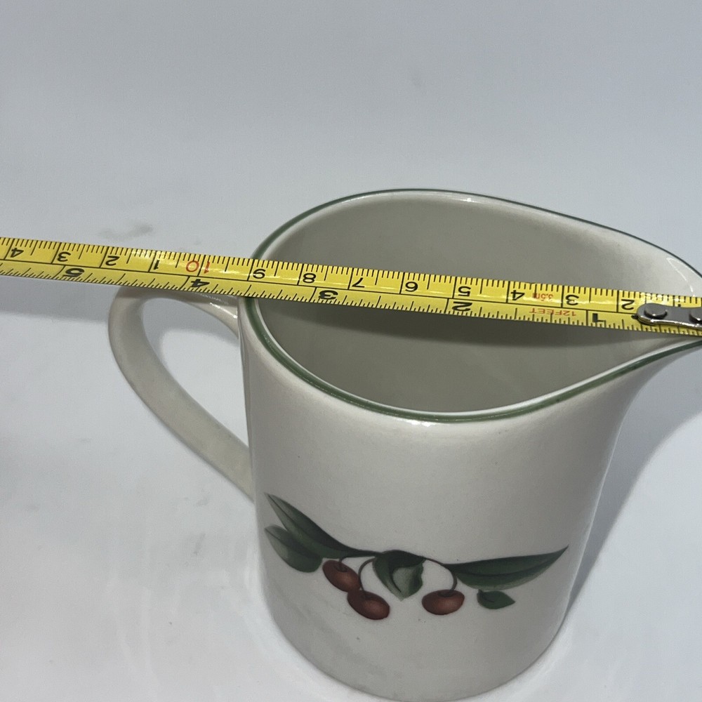 Cades Cove Collection by Citation Replacement Ceramic Creamer Apple & Cherry