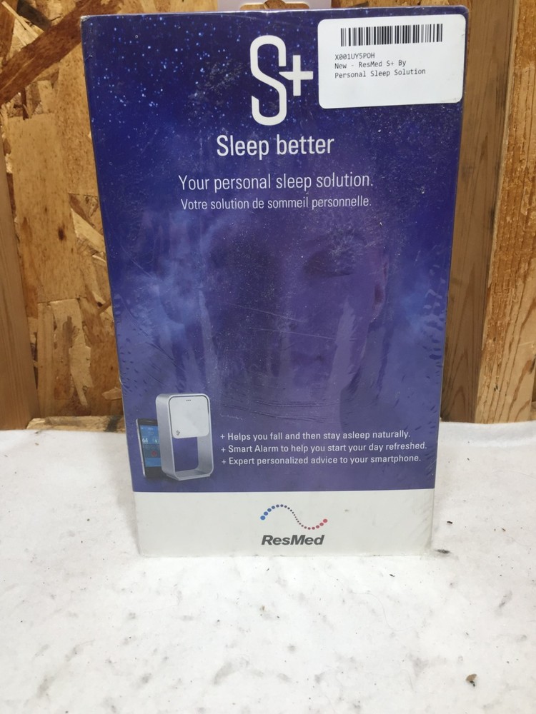 NEW ResMed S+ Personal Sleep Solution Tracker Sleepsensor Techology