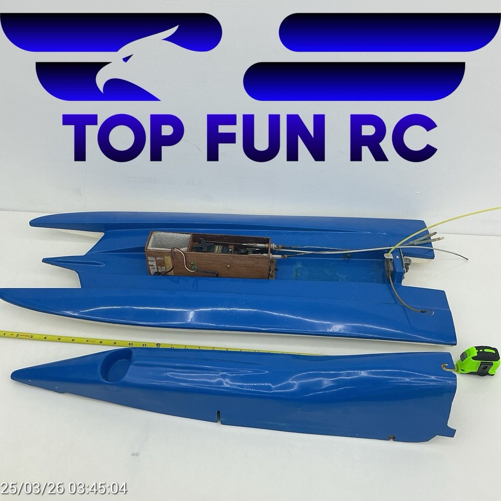 Picklefork Tunnel Hull Rc Boat Blue