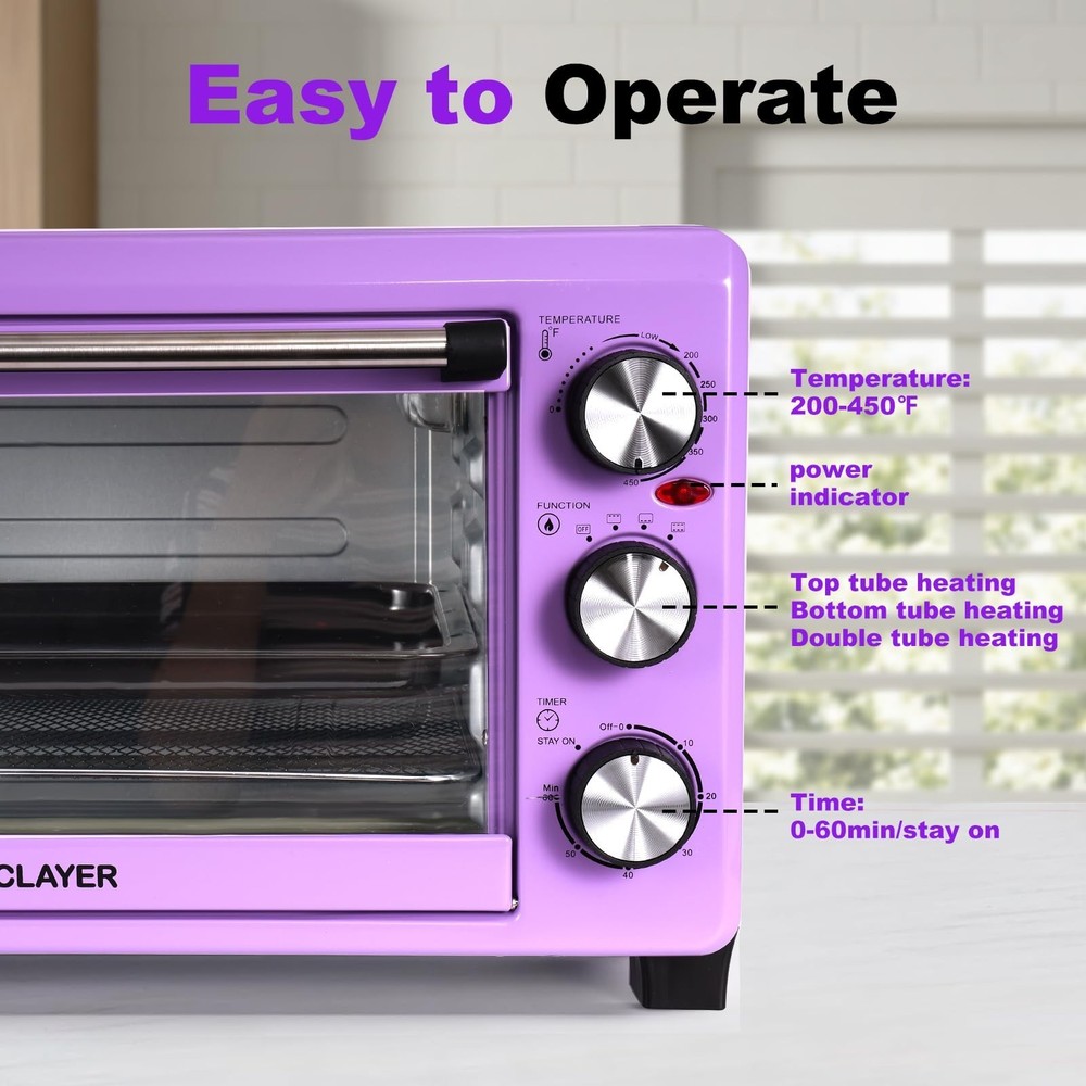 25QT Polymer Clay Oven with Adjustable Time & Temperature,Large Capacity Elec...