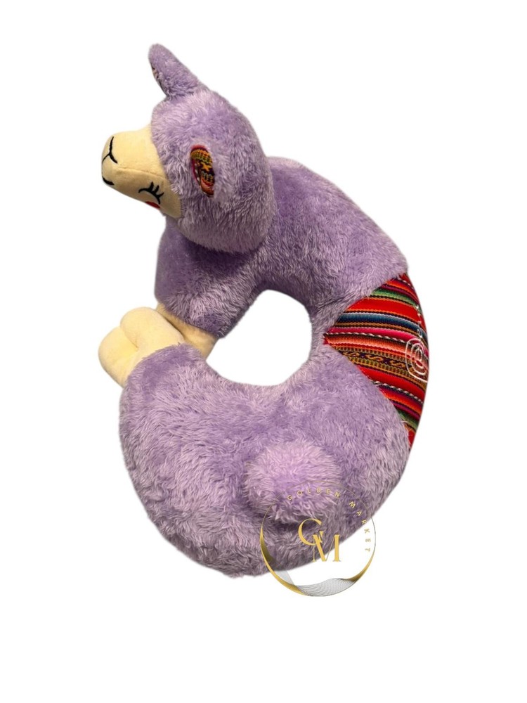 Handmade travel pillow from Peru