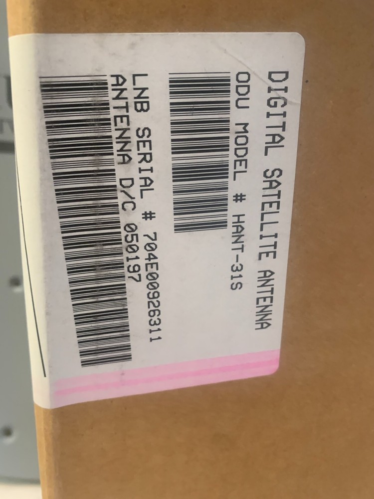 Hughes Digital Satellite 18" Antenna HANT-31S