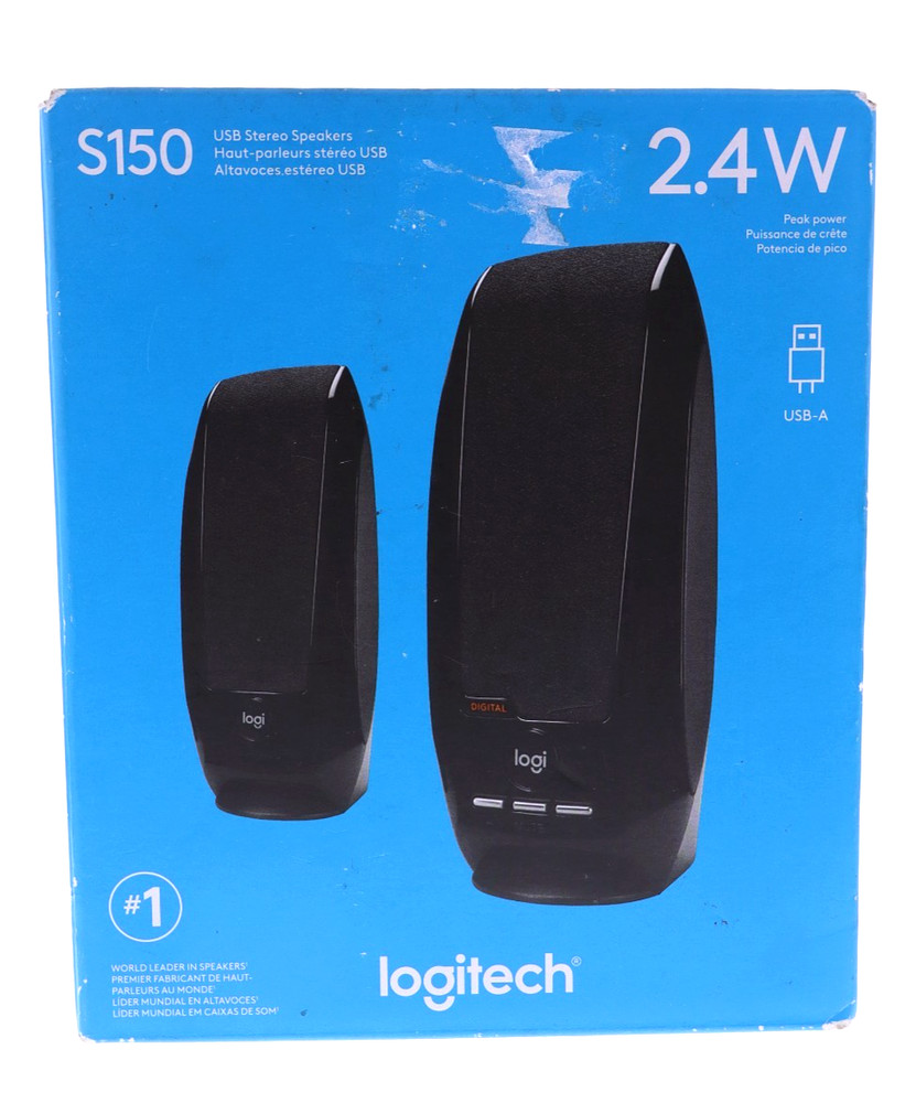 Logitech - S150 2.4W USB Speaker System