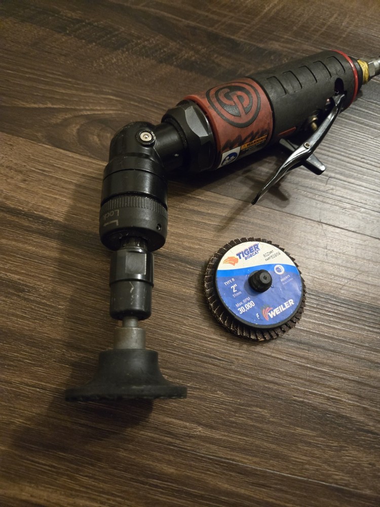 Chicago Pneumatic 120 Degree Angle Die Grinder
